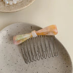 Acetate bow hair comb - View 9 | TEVQA