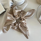 XXL Oversized Satin Scarf Scrunchie (11 Inch) - TEVQA