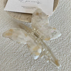 Large Butterfly Acetate Hair Claw Clip - View 9 | TEVQA