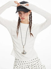 Long Sleeve Crewneck Tee - View 11 | TEVQA