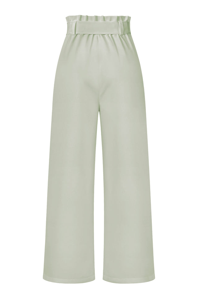 All-Matching Belted Wide-Leg Trouser | Dress In Beauty