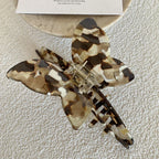 Large Butterfly Acetate Hair Claw Clip - View 10 | TEVQA