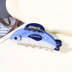 Whimsical Sardine Fish Acetate Hair Claw - TEVQA