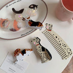 Whimsical Acetate Pet Lover Hair Clip & Comb Collection (Cat & Dog) - TEVQA
