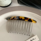 Curved acetate French hair comb - View 6 | TEVQA