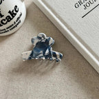 French Style Flower Acetate Hair Claw Clip - View 8 | TEVQA