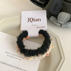Textured Bouclé Elastic Hair Ties (2 or 3-Pack Sets) - TEVQA