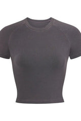 New Vintage Cropped Raglan T-Shirt | Dress In Beauty