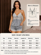Women's lace trim cami and shorts set - View 8 | TEVQA