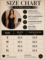 Satin lace slip dress with cowl neck and adjustable straps - View 8 | TEVQA