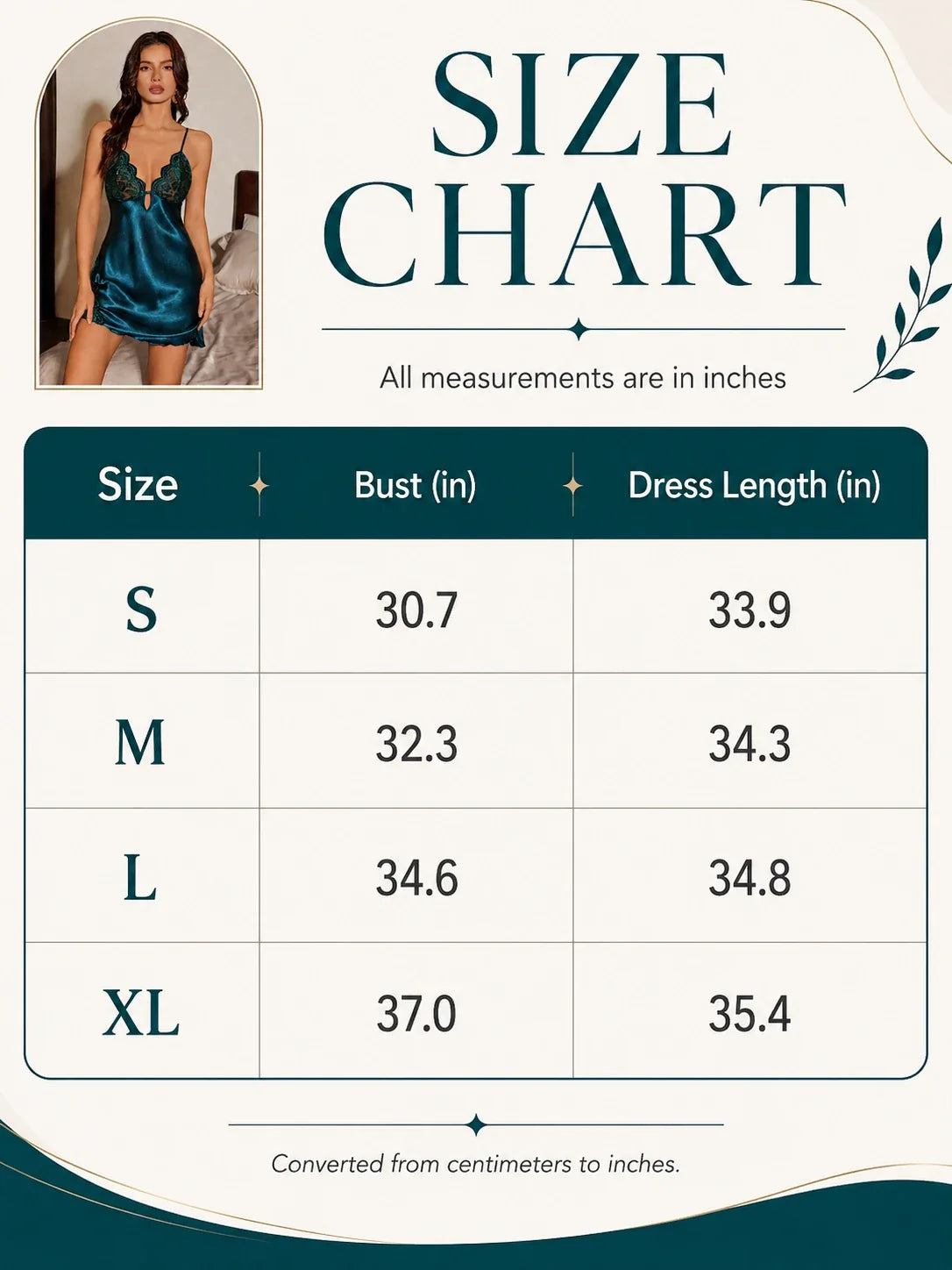 Satin lace trim slip dress with adjustable straps - View 7 | TEVQA
