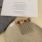Acetate hair comb with twisted design - View 8 | TEVQA