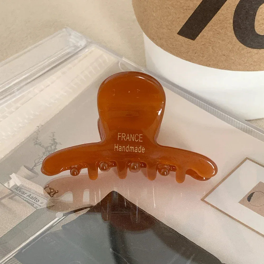 Mini French Style Octopus Hair Claw - View 7 | TEVQA