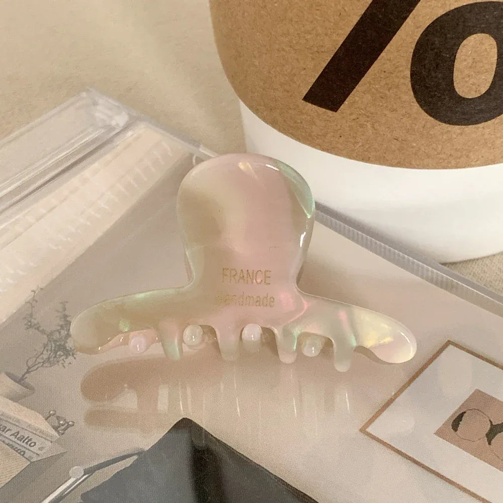 Mini French Style Octopus Hair Claw - View 8 | TEVQA