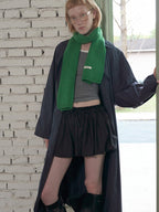 100% wool knitted scarf - View 9 | TEVQA
