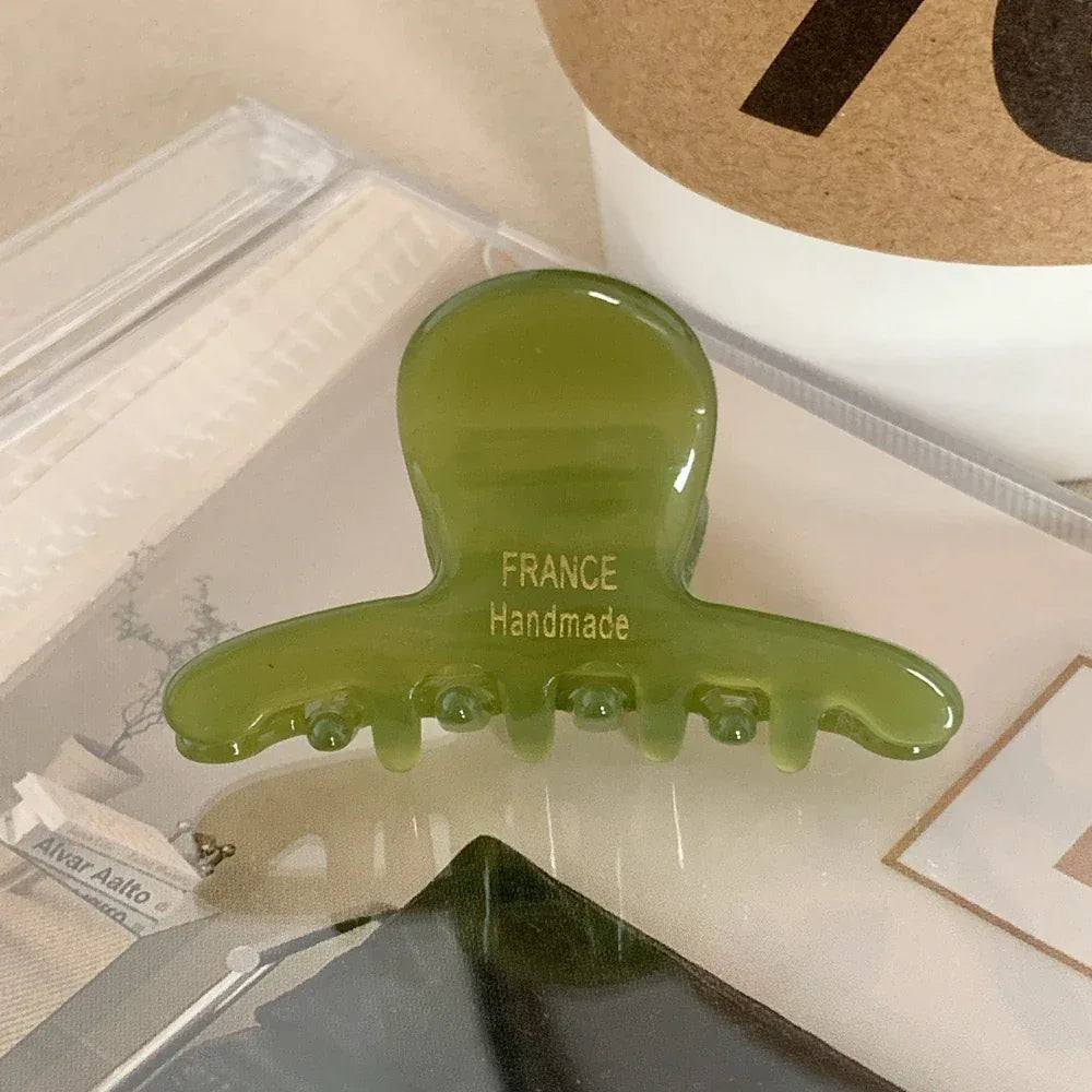 Mini French Style Octopus Hair Claw - View 14 | TEVQA