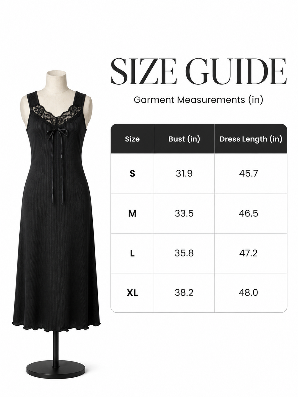 Midi loungewear dress with lace trim and V-neckline - View 8 | TEVQA