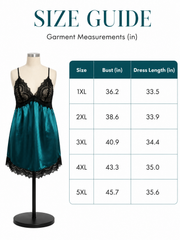 Women's Satin Slip Dress Loungewear - View 8 | TEVQA