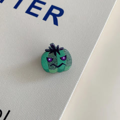 Cute Halloween Mini Hair Claw Clips - 1.6" Glitter Acrylic