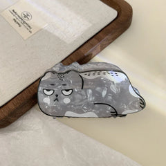 Whimsical Cartoon Animal Acetate Hair Claw (3.1 Inch) - TEVQA