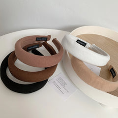 Padded Ribbed Knit Headband - 1.2 Inch Volumizing Style