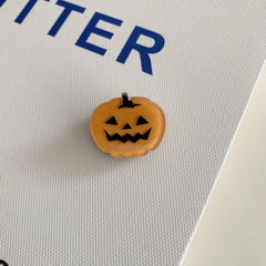 Cute Halloween Mini Hair Claw Clips - 1.6" Glitter Acrylic