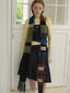 Textured Stripe Long Scarf - View 6 | TEVQA