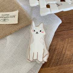 Adorable Pet Acetate Hair Clip - 2.75 Inch Mini Cat & Dog Designs