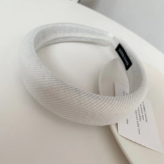 Padded Ribbed Knit Headband - 1.2 Inch Volumizing Style