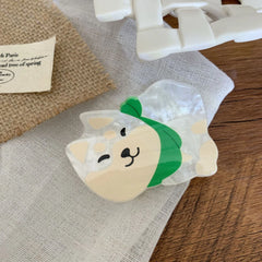 Adorable Pet Acetate Hair Clip - 2.75 Inch Mini Cat & Dog Designs