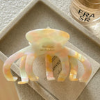 Large Acetate Octopus Claw Clip for Thick Hair - View 11 | TEVQA