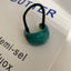 Marbled acrylic hair cuff ponytail holder - View 6 | TEVQA