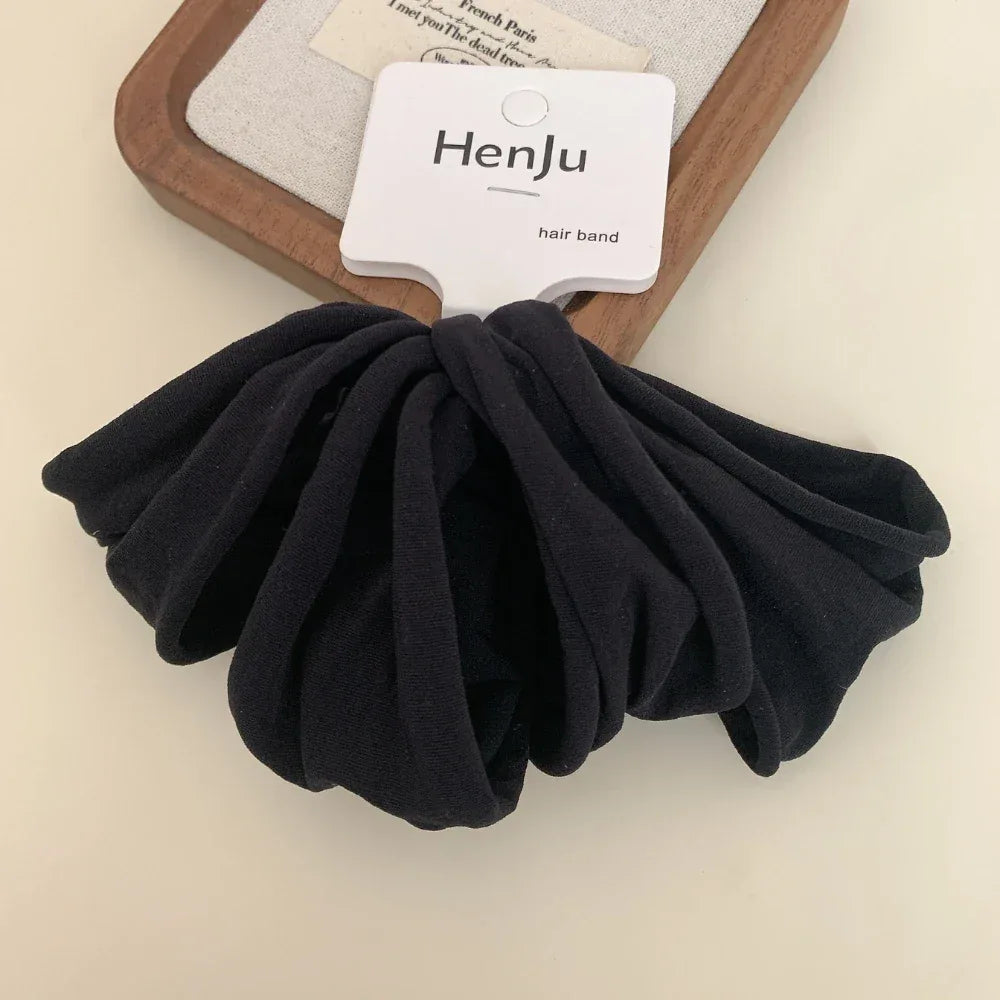 Gentle Knit Knot Bow Hair Ties for Kids - View 10 | TEVQA