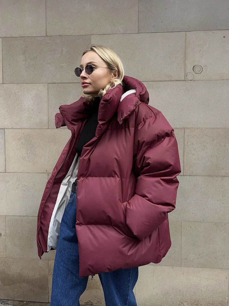 The Aspen Cloud Oversized Puffer Jacket - TEVQA