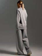 The Eleanor Polo Collar Knit Two-Piece Set - TEVQA