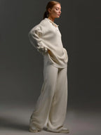 The Eleanor Polo Collar Knit Two-Piece Set - TEVQA