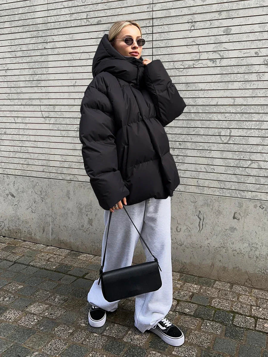 The Aspen Cloud Oversized Puffer Jacket - TEVQA