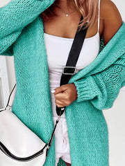Slouchy Oversized Long Knit Cardigan