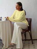 Oversized Knit Sweater - View 21 | TEVQA
