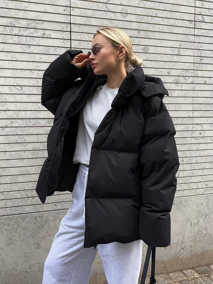 The Aspen Cloud Oversized Puffer Jacket - TEVQA