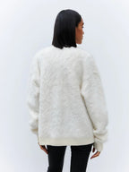 Cloud Soft Faux Mink Cardigan - View 15 | TEVQA