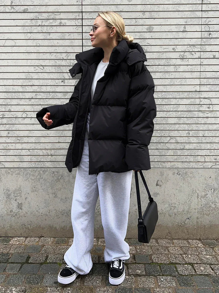 The Aspen Cloud Oversized Puffer Jacket - TEVQA