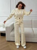 Elevated Double-Zip Knit Set - View 14 | TEVQA