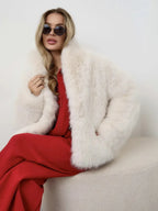 Faux fur jacket - View 10 | TEVQA