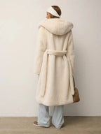 Long faux fur coat - View 12 | TEVQA