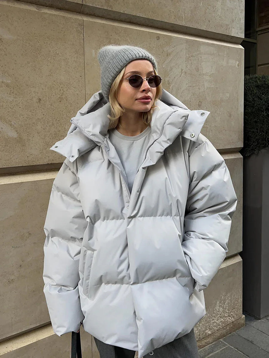 The Aspen Cloud Oversized Puffer Jacket - TEVQA