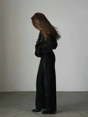 Midnight Glitz Sequin Tweed Jacket - TEVQA