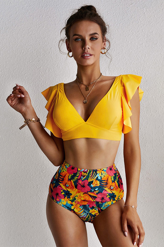 High Waist Push-Up Swimsuit | Dress In Beauty