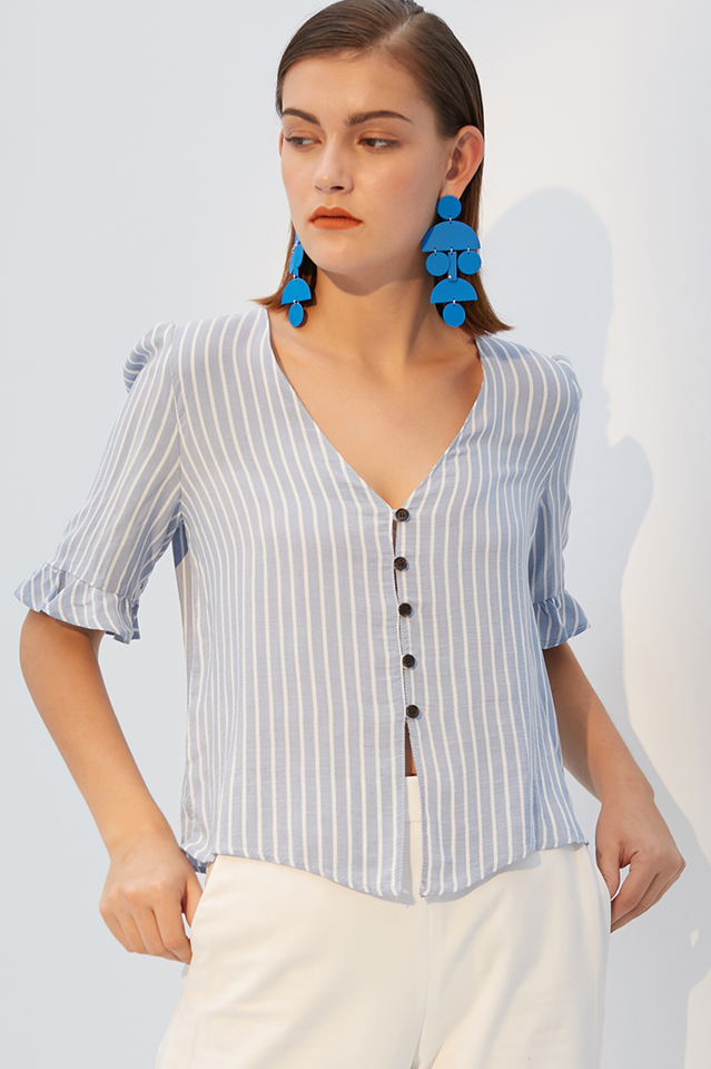 Acrylic Geometric Long Earrings | Dress In Beauty