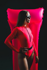 Surf-Up Neon Belted Swimsuit | Dress In Beauty